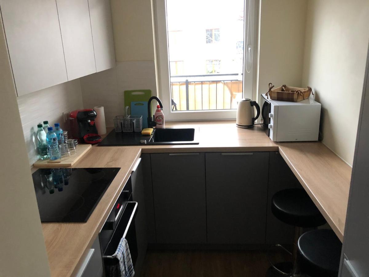 Ferienwohnung Apartament Dywizjonu Warschau Exterior foto